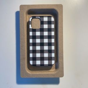 Casely iPhone 12 mini plaid phone case
